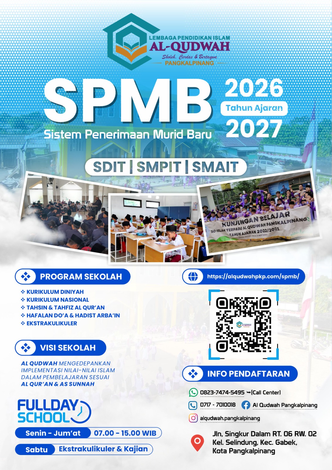 Brosur SPMB AlQudwah Pangkalpinang